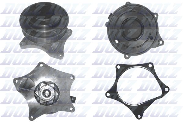 DOLZ O205 Water Pump, engine cooling