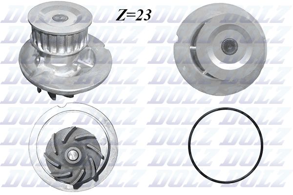 DOLZ O270 Water Pump, engine cooling