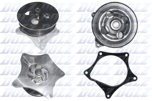 DOLZ O277 Water Pump, engine cooling