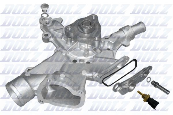 DOLZ O287 Water Pump, engine cooling