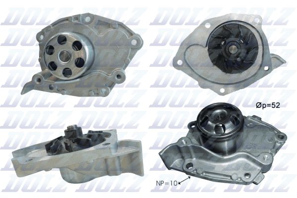 DOLZ R234 Water Pump, engine cooling