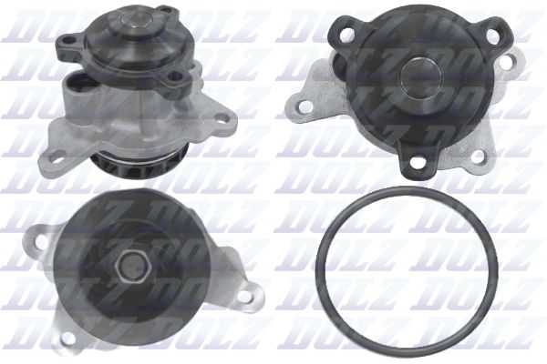 DOLZ R243 Water Pump, engine cooling
