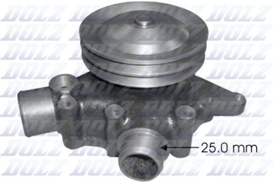 Water Pump, engine cooling DOLZ R613