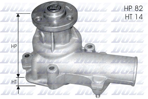 DOLZ S110 Water Pump, engine cooling