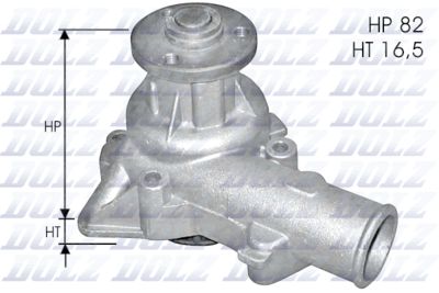 Water Pump, engine cooling DOLZ S111