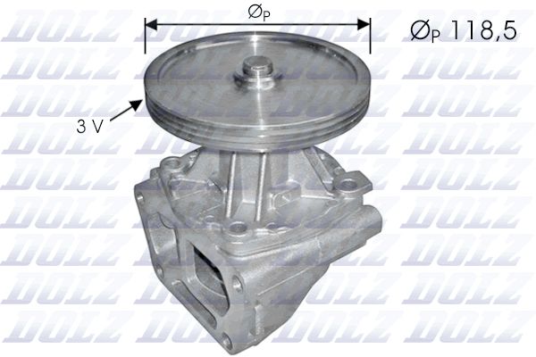 DOLZ S121 Water Pump, engine cooling