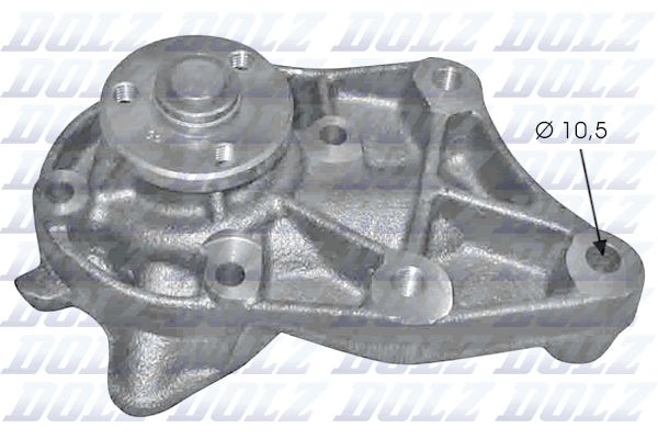 DOLZ S162 Water Pump, engine cooling