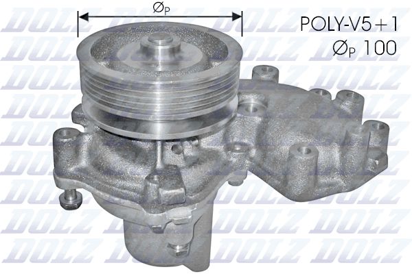 DOLZ S165 Water Pump, engine cooling