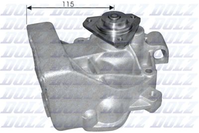 Water Pump, engine cooling DOLZ S169