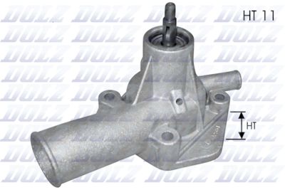 Water Pump, engine cooling DOLZ S190