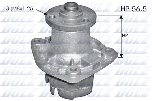 DOLZ S348 Water Pump, engine cooling