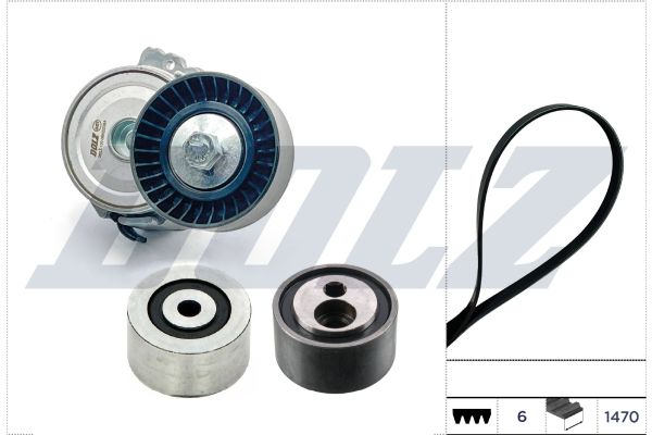 DOLZ SKD312A V-ribbed Belt Set