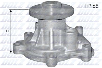 Water Pump, engine cooling DOLZ T224