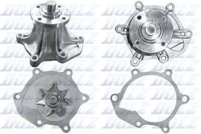 Water Pump, engine cooling DOLZ T240