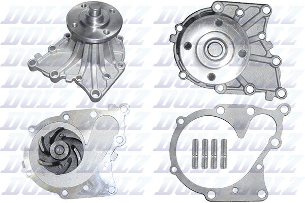 DOLZ T248 Water Pump, engine cooling