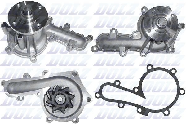DOLZ T254 Water Pump, engine cooling
