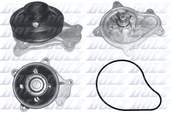 DOLZ T265 Water Pump, engine cooling