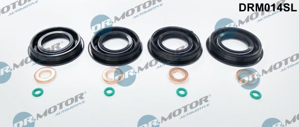 Dr.Motor Automotive DRM014SL Seal Kit, injector nozzle