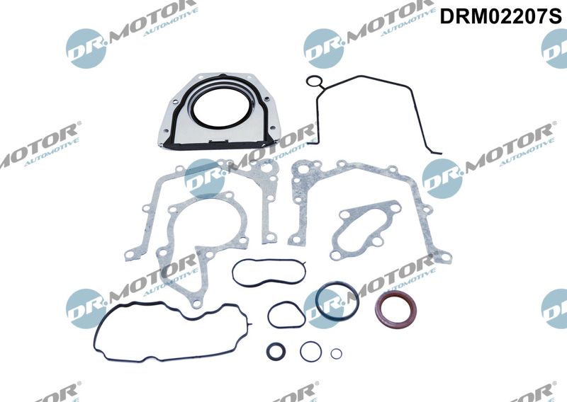 Dr.Motor Automotive DRM02207S Gasket Kit, crankcase