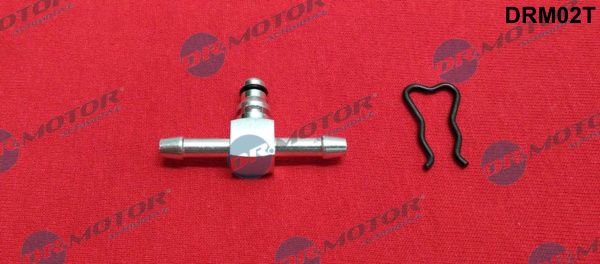 Dr.Motor Automotive DRM02T Hose Connector, fuel hose