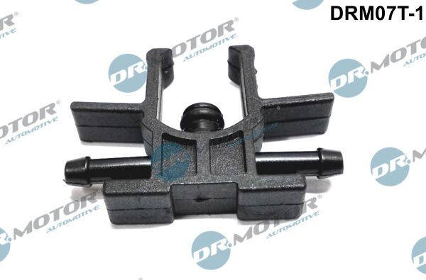 Dr.Motor Automotive DRM07T-1 Hose Connector, fuel hose