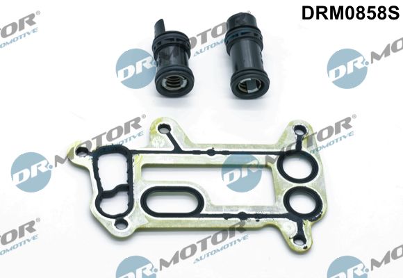 Dr.Motor Automotive DRM0858S Gasket Set, oil cooler