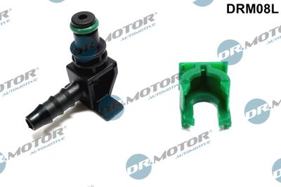 Hose Connector, fuel hose Dr.Motor Automotive DRM08L