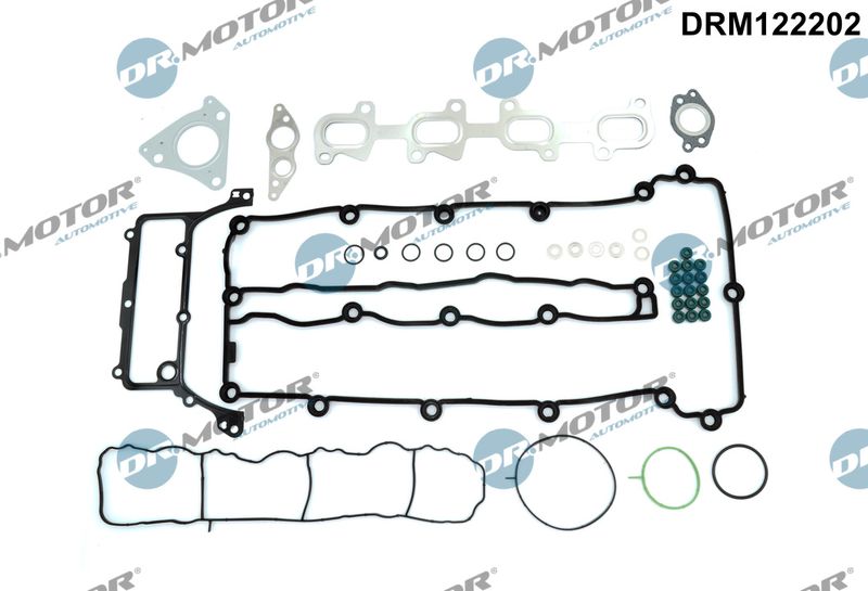 Dr.Motor Automotive DRM122202 Gasket Kit, cylinder head