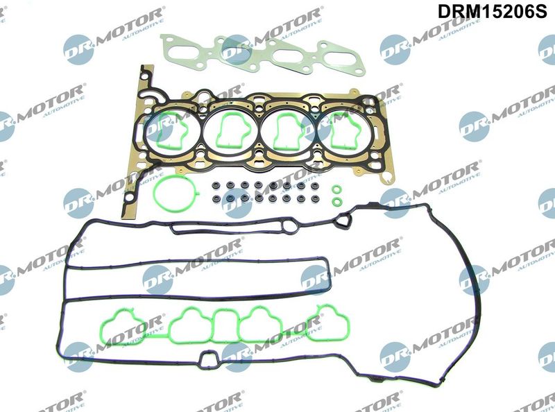 Dr.Motor Automotive DRM15206S Gasket Kit, cylinder head