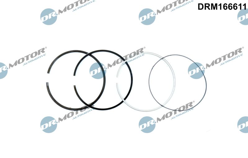 Dr.Motor Automotive DRM166611 Piston Ring Kit