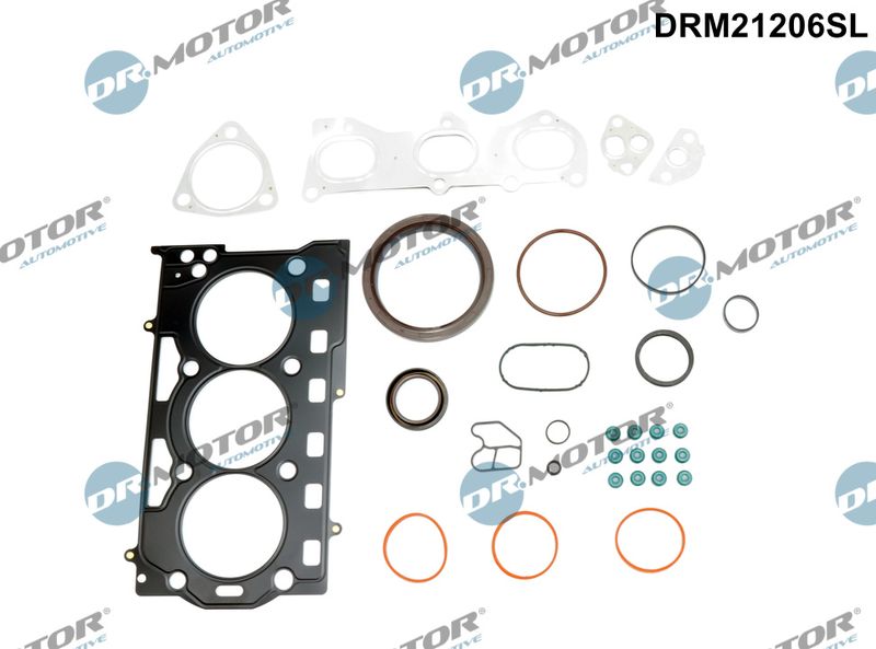 Dr.Motor Automotive DRM21206SL Full Gasket Kit, engine