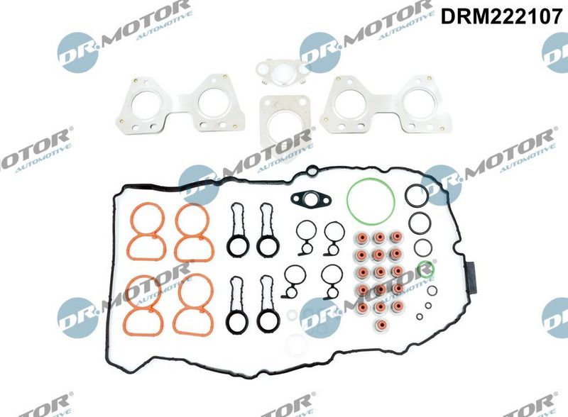 Dr.Motor Automotive DRM222107 Gasket Kit, cylinder head