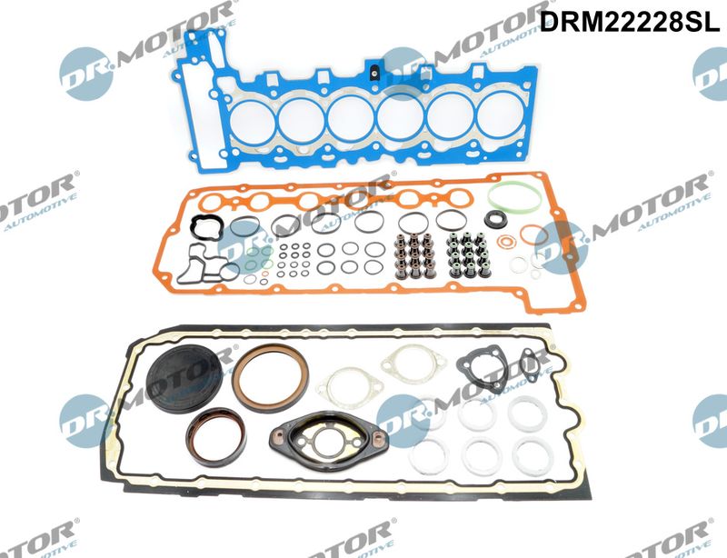 Dr.Motor Automotive DRM22228SL Full Gasket Kit, engine