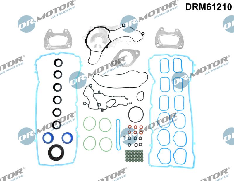 Dr.Motor Automotive DRM61210 Gasket Kit, cylinder head