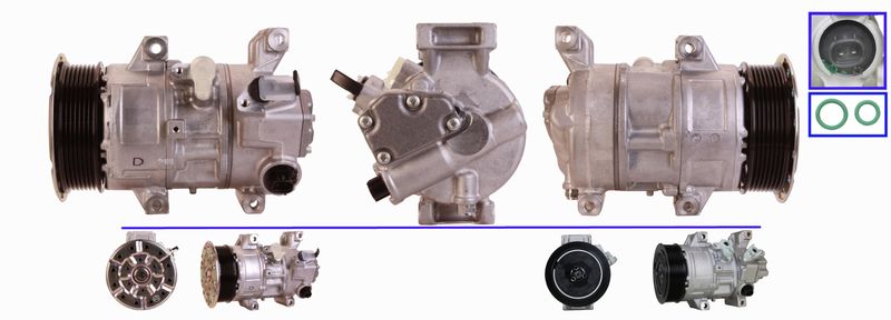 DRI 700510801 Compressor, air conditioning