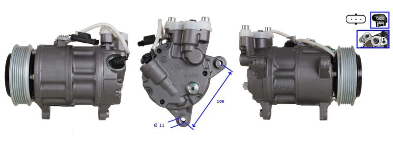 DRI 700511346 Compressor, air conditioning