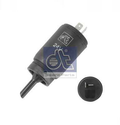 Washer Fluid Pump, window cleaning DT Spare Parts 1.22021