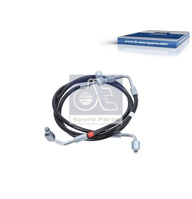 Hose Line, driver cab tilting device DT Spare Parts 1.28154