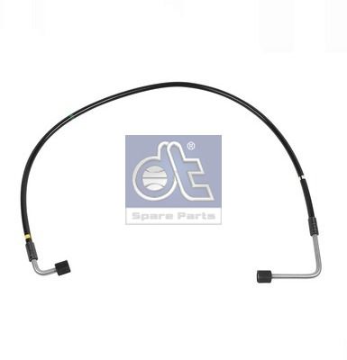 Hose Line, driver cab tilting device DT Spare Parts 1.28182
