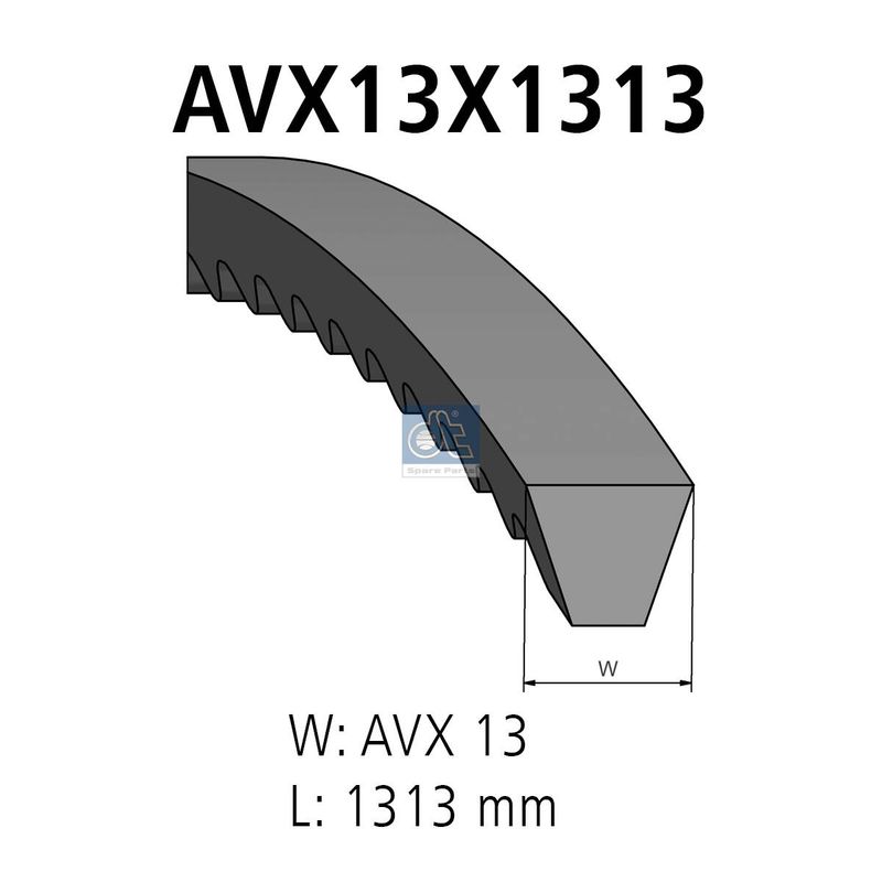 DT Spare Parts 2.15350 V-Belt