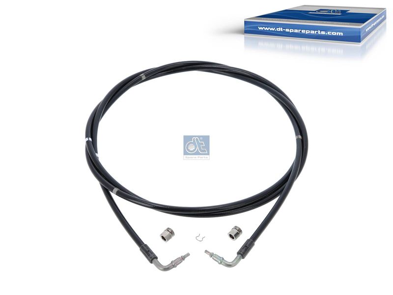 DT Spare Parts 2.70951 Hose Line, driver cab tilting device
