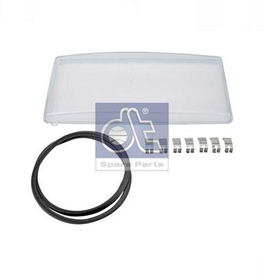 Diffusing Lens, headlight DT Spare Parts 3.31022