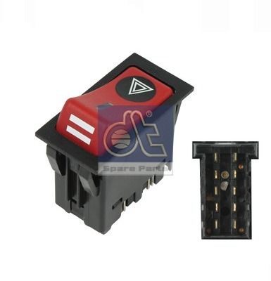 Hazard Warning Light Switch DT Spare Parts 3.33320