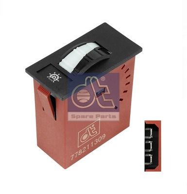 DT Spare Parts 3.33380 Switch, headlight