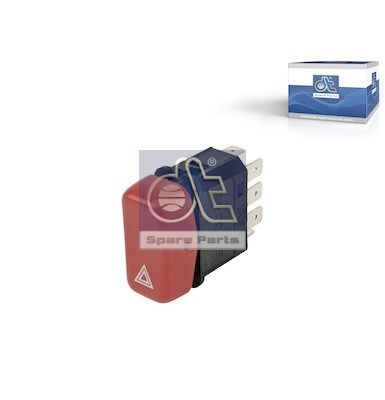 Hazard Warning Light Switch DT Spare Parts 4.60638