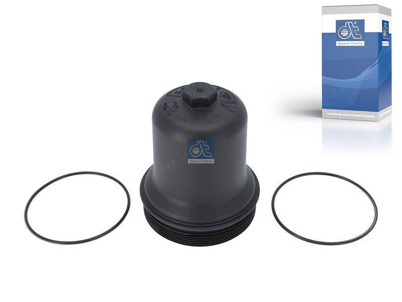DT Spare Parts 5.45421 Cap, oil filter housing