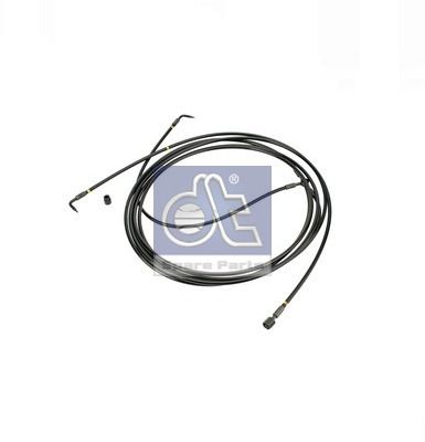 Hose Line, driver cab tilting device DT Spare Parts 6.96009