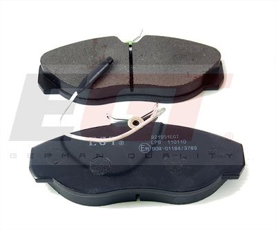 Brake Pad Set, disc brake EGT 321551EGT