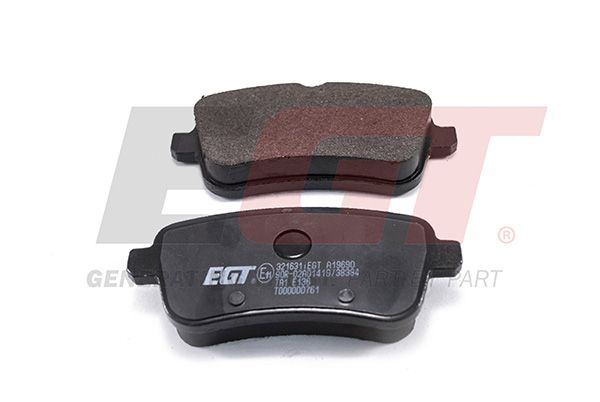 EGT 321631iEGT Brake Pad Set, disc brake