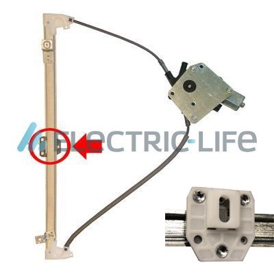 Electric Life ZR JE23 R Window Regulator